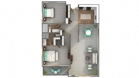 The Gooseberry A Deluxe Floor Plan | Preserve West at Preserve West, Madison, WI, 53711